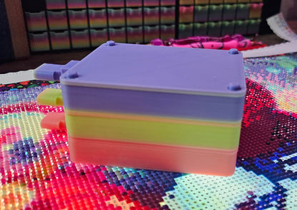 Small Stackz Stacking Diamond Art Tray with Washi Shelf & Lid Cosmic Crafts