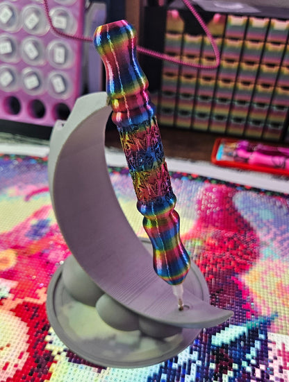 Stylish Diamond Art Pen DOODLE HEART Style, Lightweight 3D Printed Tool, E-Painter Version Available, Comfortable and Colorful, Diamond Painting Accessory Cosmic Crafts