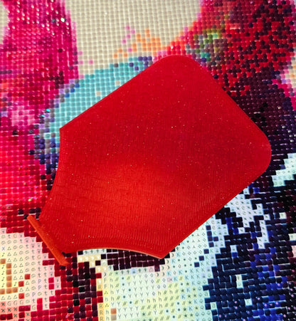 Stardust SNAP, Small Diamond Painting Tray with Snap-on Lid, Holographic Diamond Art Accessory Cosmic Crafts
