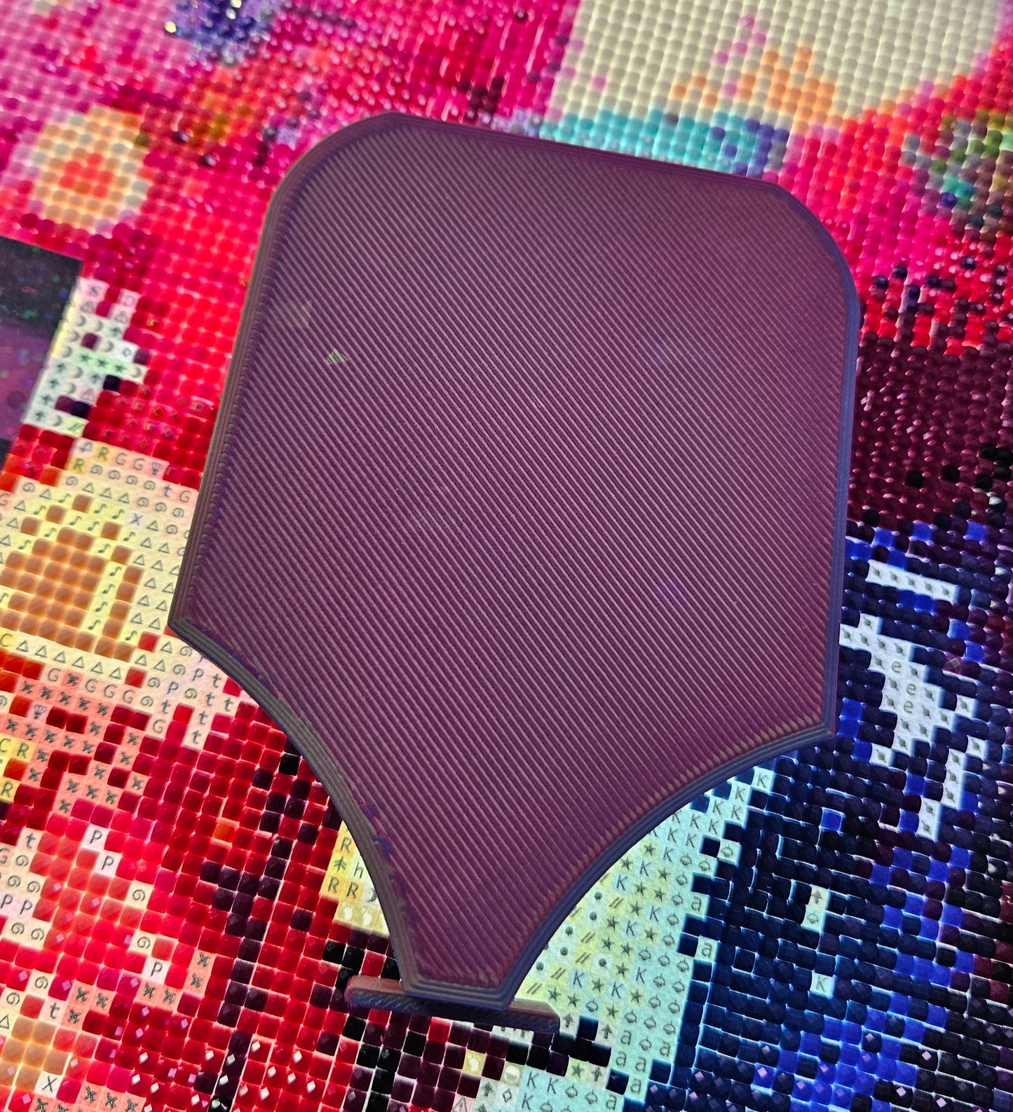 Asteroid SNAP, Medium Diamond Painting Tray with Snap-On Lid, Holographic Rhinestone Art Tool Cosmic Crafts