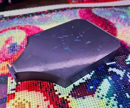 Planet SNAP, Large Diamond Painting Tray with Snap-On Lid, Holographic Rhinestone Art Tool Cosmic Crafts