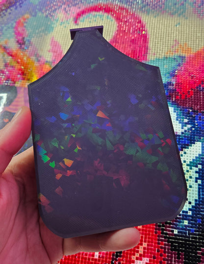 Planet SNAP, Large Diamond Painting Tray with Snap-On Lid, Holographic Rhinestone Art Tool Cosmic Crafts