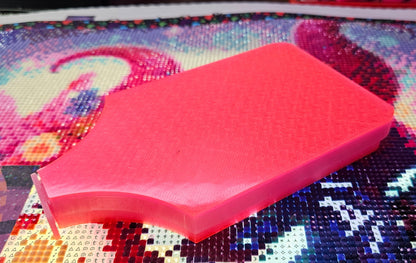 Moon SNAP, Large Diamond Painting Tray with Snap-On Lid, Holographic Rhinestone Art Tool Cosmic Crafts