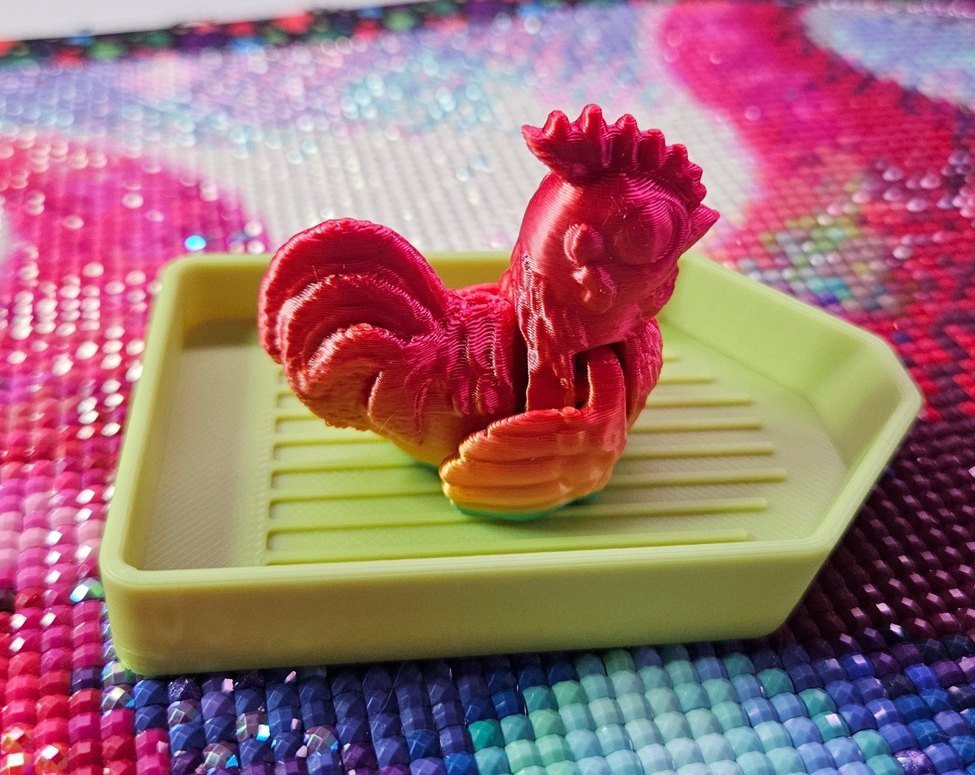 Farm Hatchling Pack, Mini Flexi Farm Animals (Chicken, Cow, Horse, Pig, Llama, Rooster) Cosmic Crafts