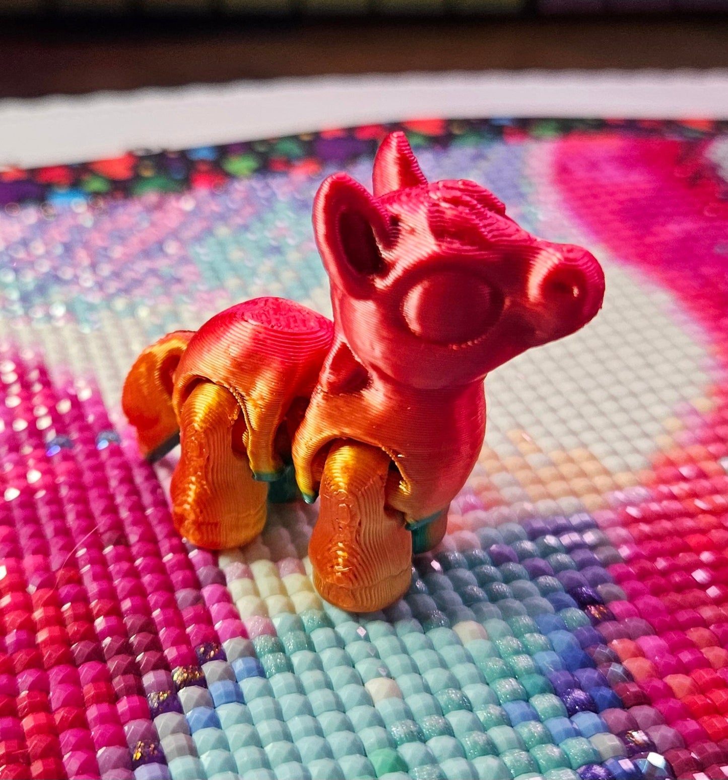 Farm Hatchling Pack, Mini Flexi Farm Animals (Chicken, Cow, Horse, Pig, Llama, Rooster) Cosmic Crafts