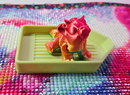 Farm Hatchling Pack, Mini Flexi Farm Animals (Chicken, Cow, Horse, Pig, Llama, Rooster) Cosmic Crafts