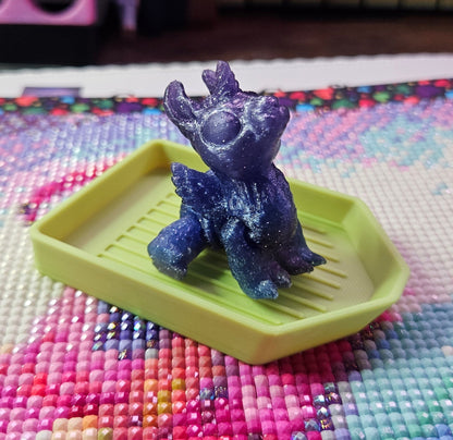 Mythical Hatchling Pack 2, Mini Flexi Creatures (Alicorn, Kitsune, Manticore, Llamacorn, Crystal Dragon, Narwhal) Cosmic Crafts