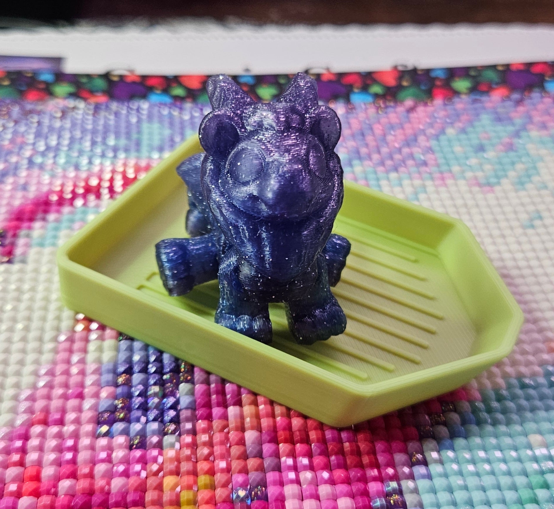 Mythical Hatchling Pack 2, Mini Flexi Creatures (Alicorn, Kitsune, Manticore, Llamacorn, Crystal Dragon, Narwhal) Cosmic Crafts