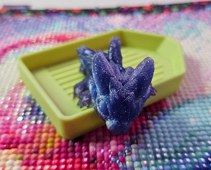 Mythical Hatchling Pack 2, Mini Flexi Creatures (Alicorn, Kitsune, Manticore, Llamacorn, Crystal Dragon, Narwhal) Cosmic Crafts