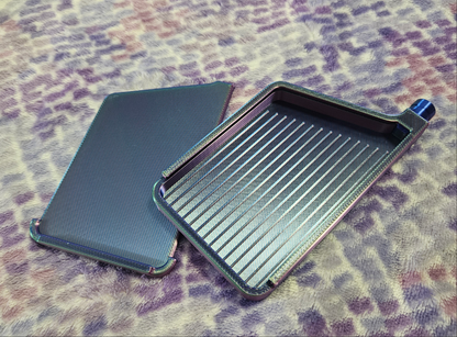 3D Printed Diamond Art Tray, Stylish Must-Have for Diamond Painting, Sliding Lid and Spout Stopper, Great Diamond Painting Accessory Cosmic Crafts