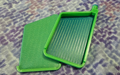 3D Printed Diamond Art Tray, Stylish Must-Have for Diamond Painting, Sliding Lid and Spout Stopper, Great Diamond Painting Accessory Cosmic Crafts
