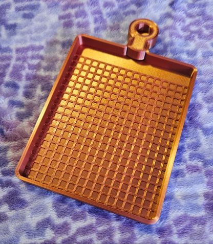 Single Placer Diamond Painting Tray with Grid Design, Must Have for Single Placer Diamond Art Pens, Grid Diamond Art Tray with Stopper Cosmic Crafts