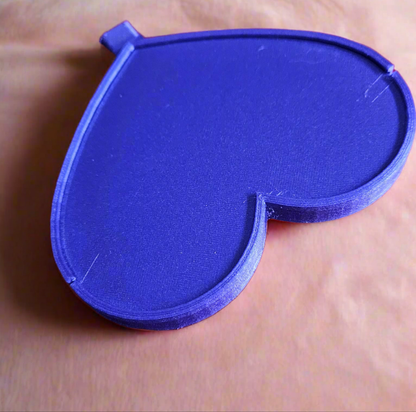 Heart Shaped Diamond Art Tray with Sliding Lid and Stopper, 3D Printed Diamond Painting Accessory, Diamond Dot Tool Cosmic Crafts
