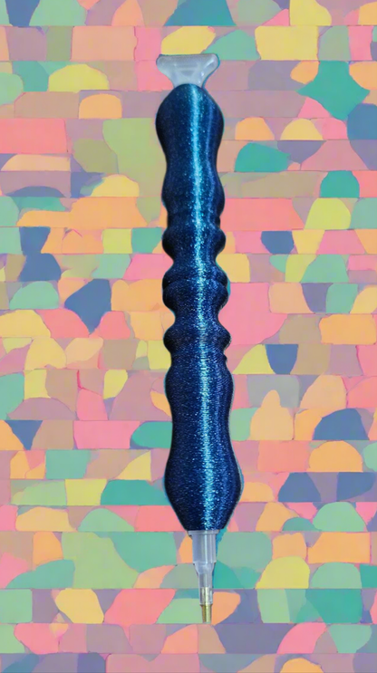 3D Printed Diamond Painting Pen, Carved 1 Wood Style, E-Painter Version Available, Lightweight, Comfortable and Colorful Diamond Dot Tool, Drill Pen Cosmic Crafts