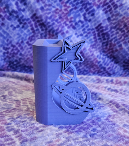 Cosmic Diamond Art Pen Holder, Holds 4 Diamond Art Pens & Tweezers, Wax and More, Craft Organizer, Tool Storage, Art Supply Organization Cosmic Crafts