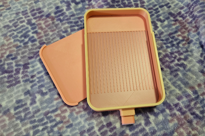 XL Diamond Art Tray w/Washi, 3D Printed Drill Tray w/Sliding Lid and Stopper, Diamond Painting Accessory Cosmic Crafts