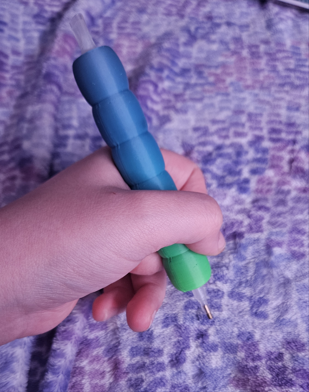 Marshmallow Diamond Painting Pen, E-Painter Version Available, Lightweight 3D Printed Tool, Comfortable and Colorful, Diamond Painting Accessory