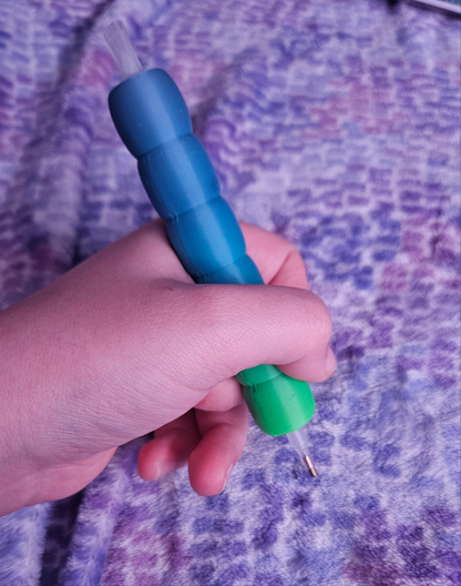 Marshmallow Diamond Painting Pen, E-Painter Version Available, Lightweight 3D Printed Tool, Comfortable and Colorful, Diamond Painting Accessory Cosmic Crafts