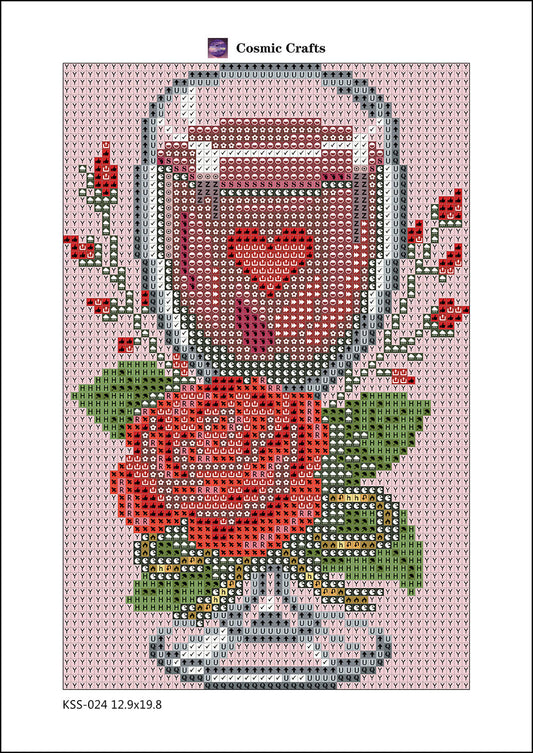 Velvet Pour – Mini Diamond Painting Kit, Full Square Drill