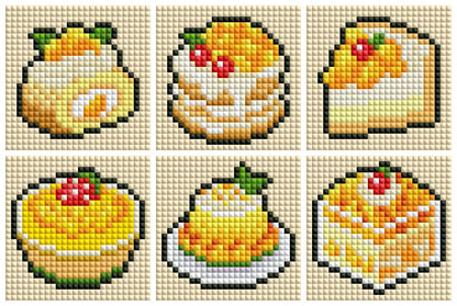 Mini Mango Treats Diamond Art Kit (6-Pack) Cosmic Crafts