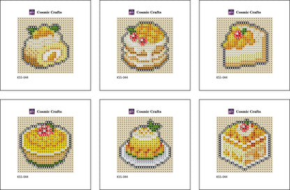 Mini Mango Treats Diamond Art Kit (6-Pack) Cosmic Crafts