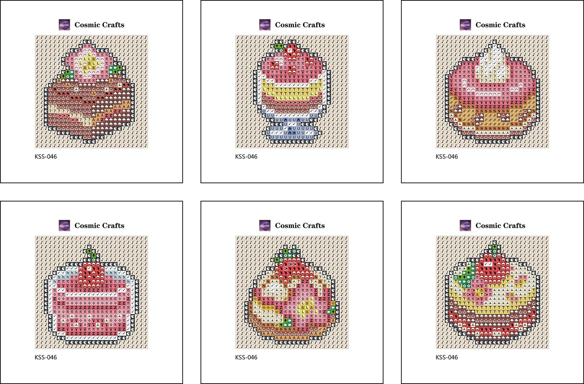 Mini Strawberry Treats Diamond Art Kit (6-Pack) Cosmic Crafts