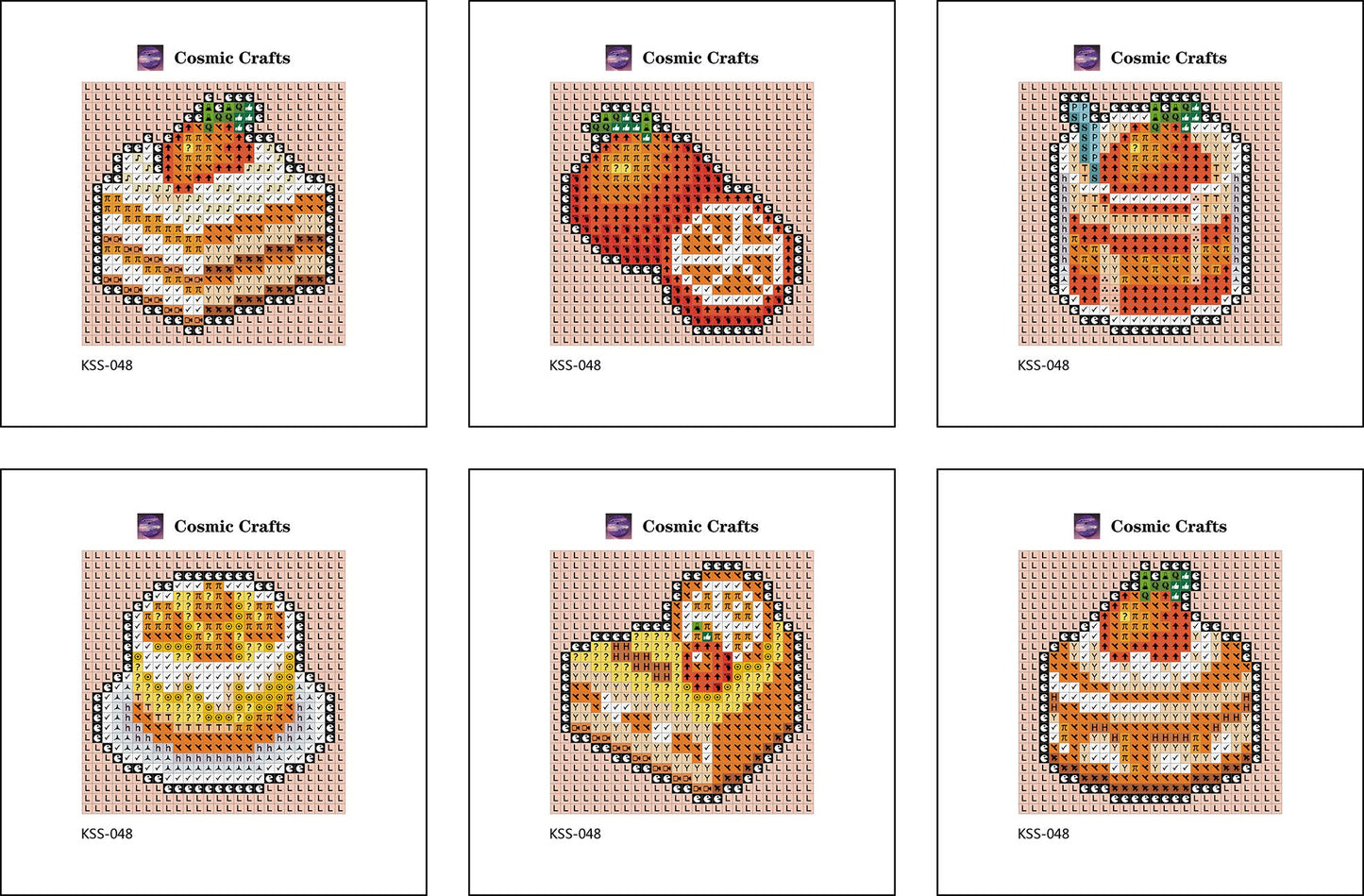 Mini Orange Citrus Treats Diamond Art Kit (6-Pack) Cosmic Crafts