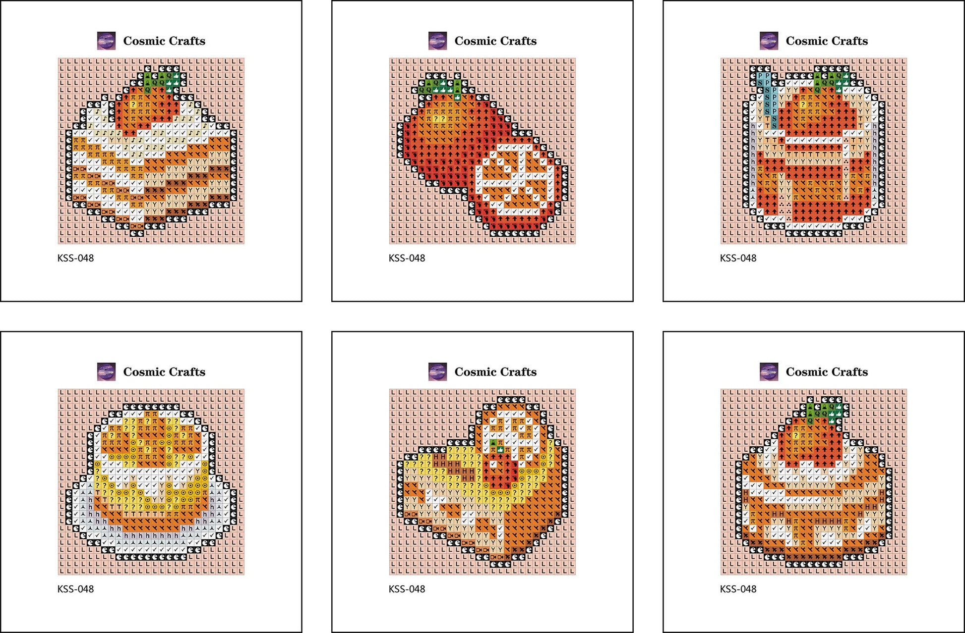 Mini Orange Citrus Treats Diamond Art Kit (6-Pack) Cosmic Crafts
