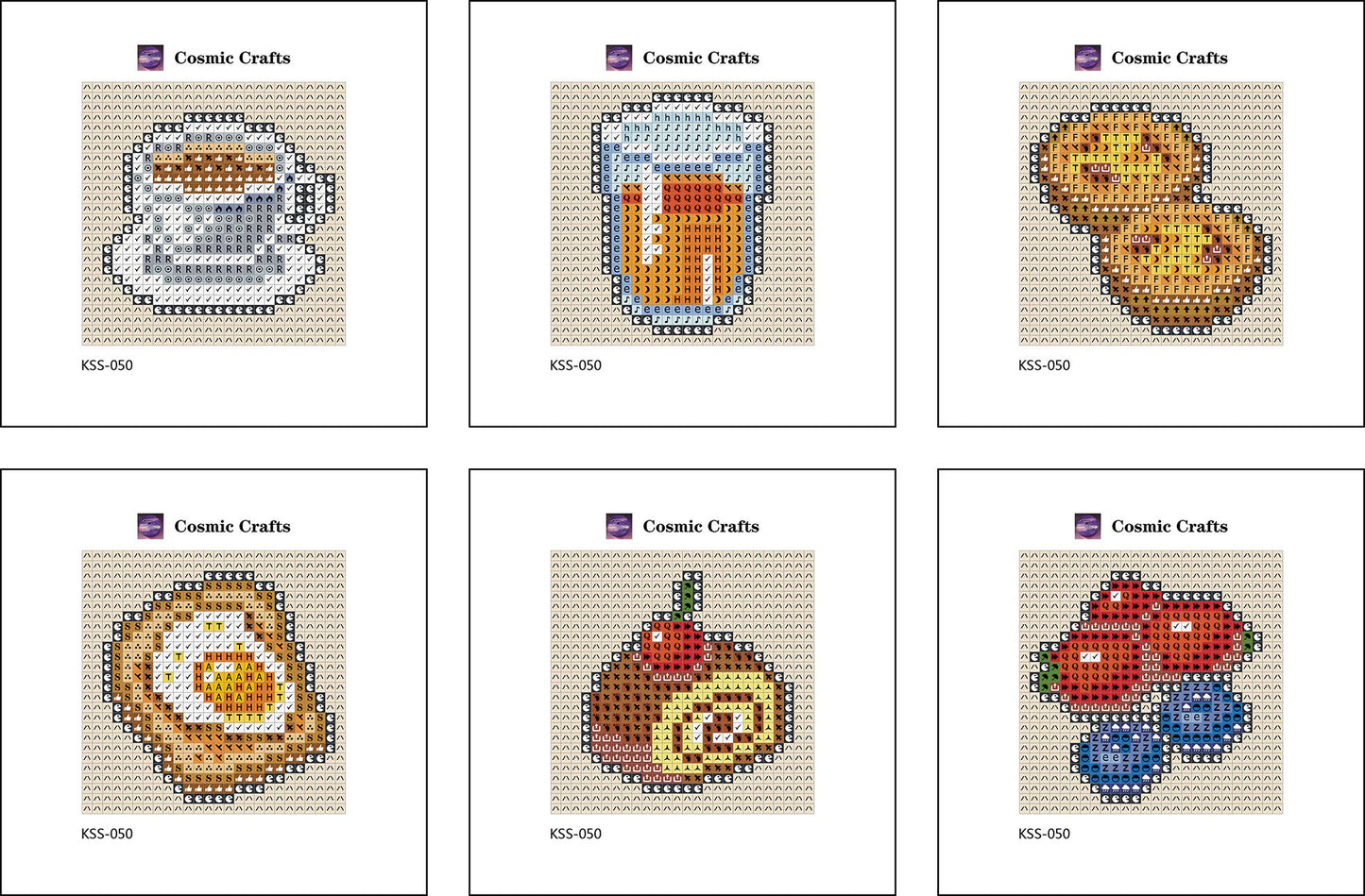Mini Breakfast Treats Diamond Art Kit (6-Pack) Cosmic Crafts