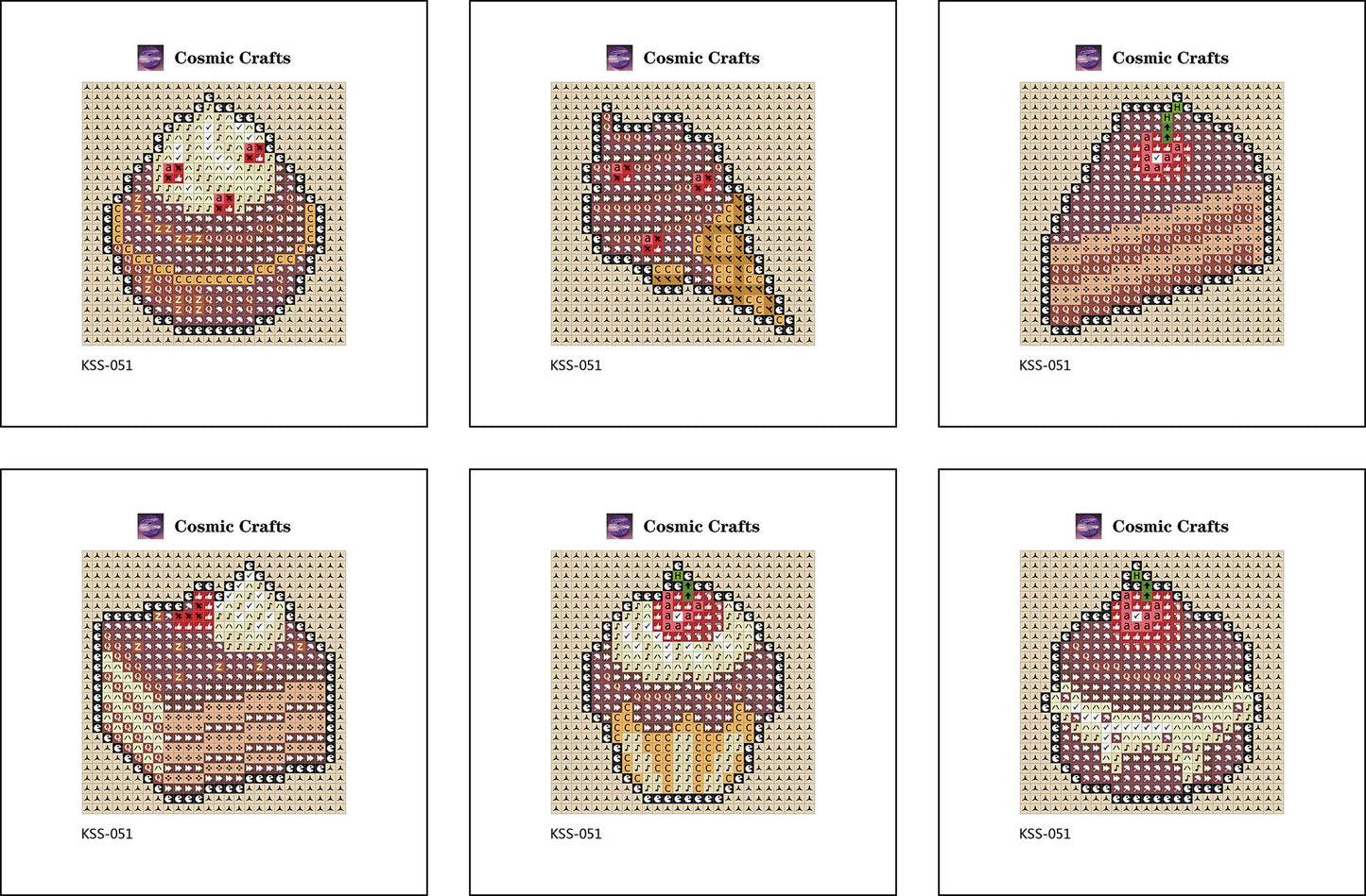 Mini Cherry Chocolate Treats Diamond Art Kit (6-Pack) Cosmic Crafts