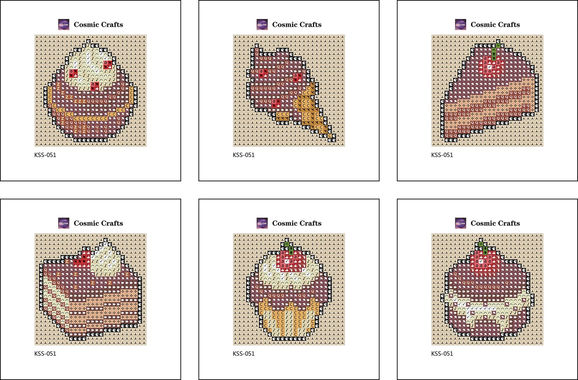 Mini Cherry Chocolate Treats Diamond Art Kit (6-Pack) Cosmic Crafts