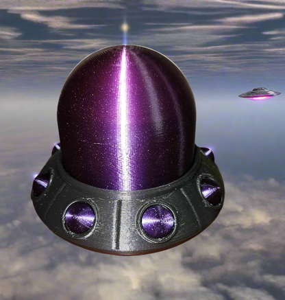 UFO Desk Fidget Toy with Diamond Art Drill Separator - Fun Crafting Tool, Perfect Diamond Painting Accessory, Works for Office Desk Storage