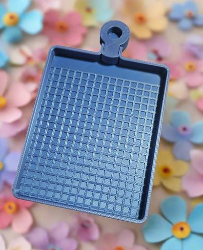 Single Placer Diamond Painting Tray with Grid Design, Must Have for Single Placer Diamond Art Pens, Grid Diamond Art Tray with Stopper Cosmic Crafts