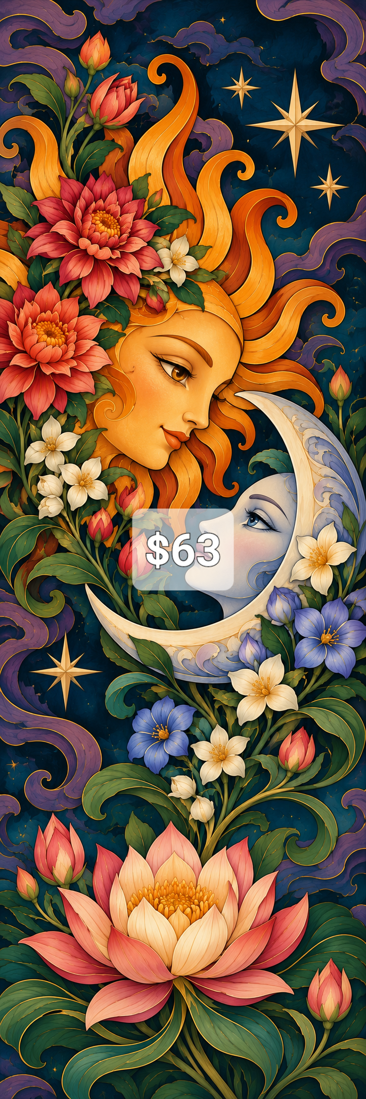 Limited Edition Mega Canvas PREMADE ARTWORK SPECIAL 1 Cosmic Crafts