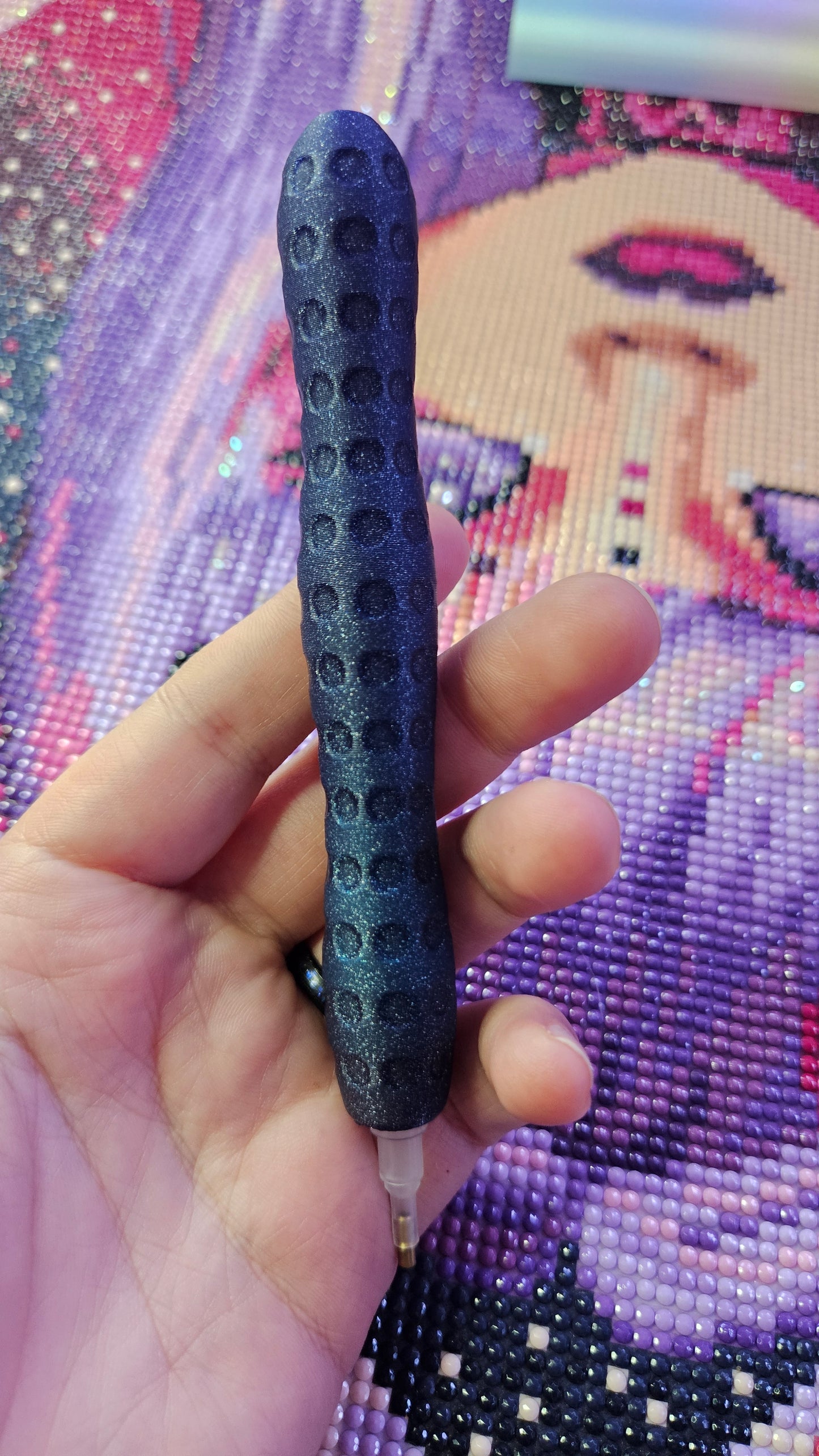 Stylish Diamond Art Pen DOT Style, Lightweight 3D Printed Tool, E-Painter Version Available, Comfortable and Colorful, Diamond Painting Accessory, Rhinestone Painting Pen