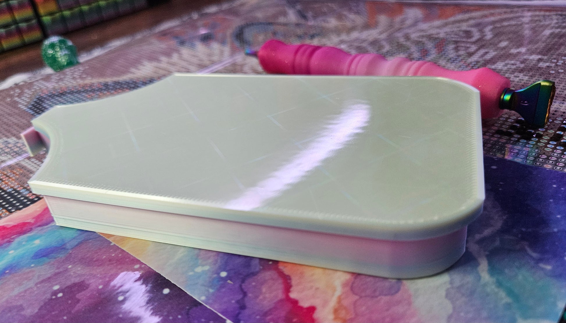 Galaxy Washi SNAP, XL Diamond Painting Tray with Snap-On Lid Cosmic Crafts