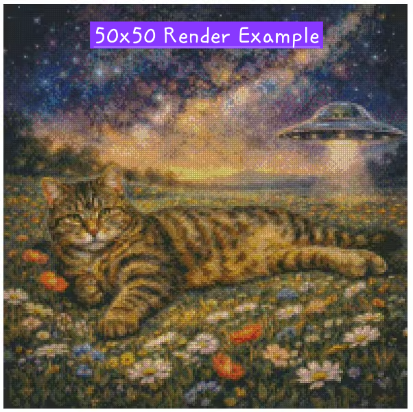 Custom Diamond Painting Kit from Photo, Personalized Full Drill Diamond Art, Round or Square Drills, DIY Photo Gift Cosmic Crafts