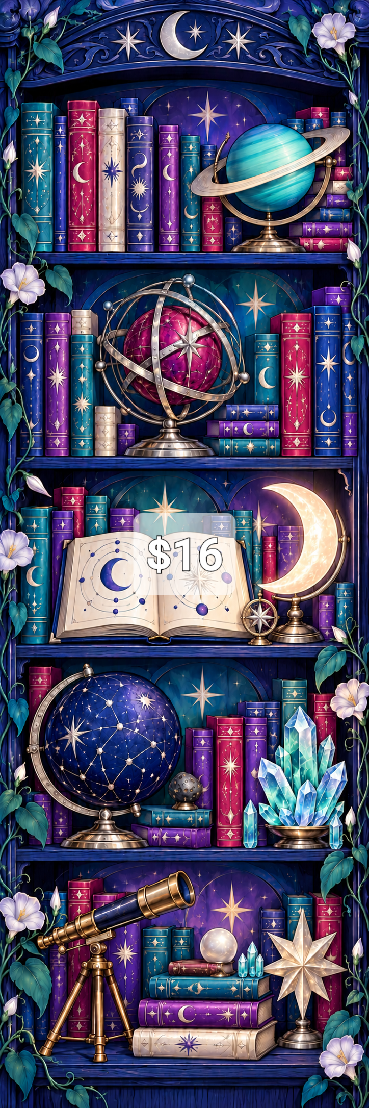 Limited Edition Mega Canvas PREMADE ARTWORK SPECIAL 1 Cosmic Crafts