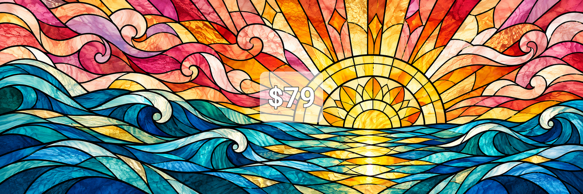 Limited Edition Mega Canvas PREMADE ARTWORK SPECIAL 1 Cosmic Crafts