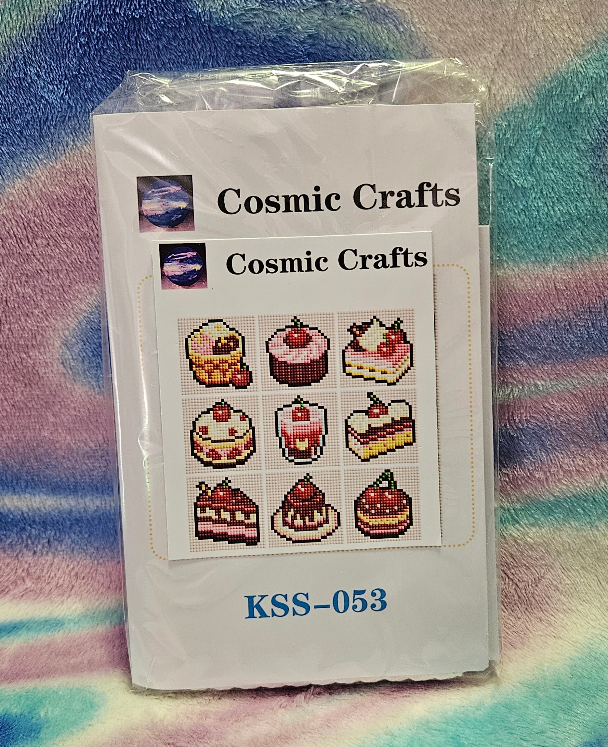 Pink Dessert Shimmer & Save Diamond Painting Bundle Cosmic Crafts