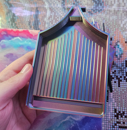 ECLIPSE WASHI Diamond Painting Tray with Lid, Spill Resistant Diamond Art Accessory Cosmic Crafts