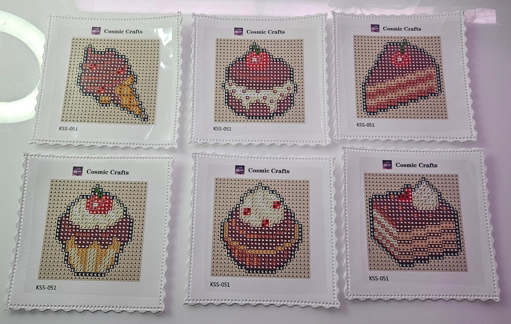 Mini Cherry Chocolate Treats Diamond Art Kit (6-Pack) Cosmic Crafts