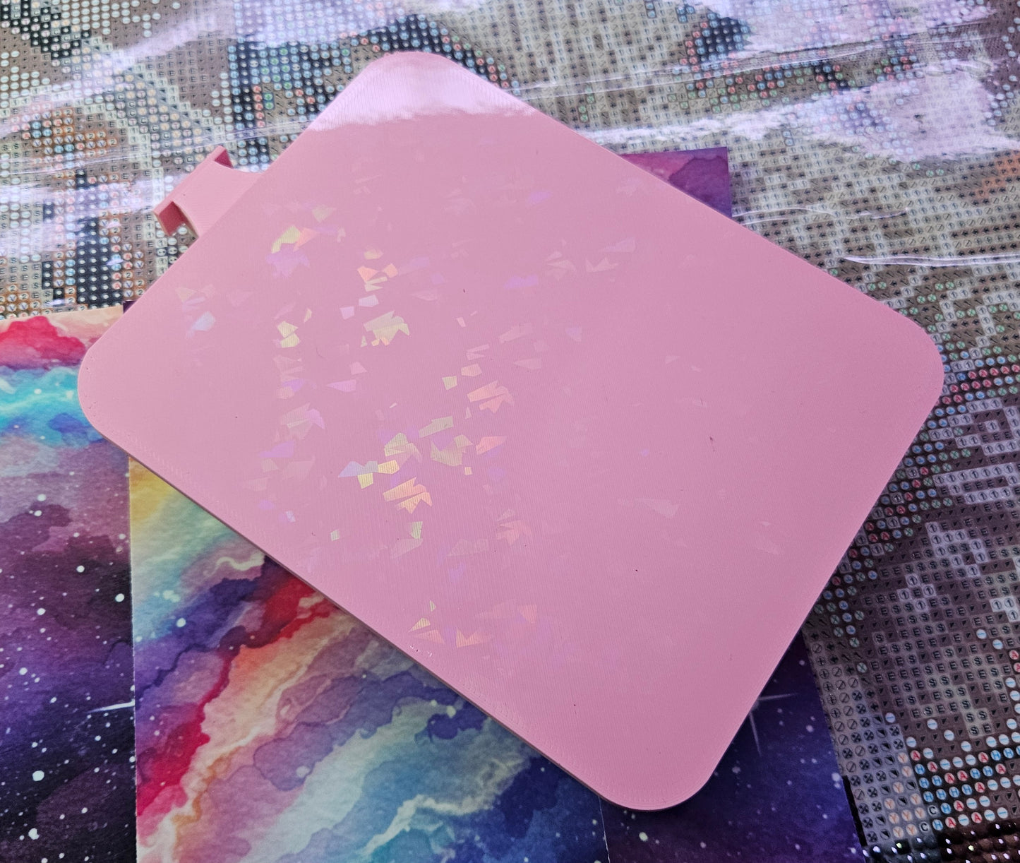 Multi-Color Universe Washi SNAP, XXL Diamond Painting Tray with Snap-On Lid Cosmic Crafts