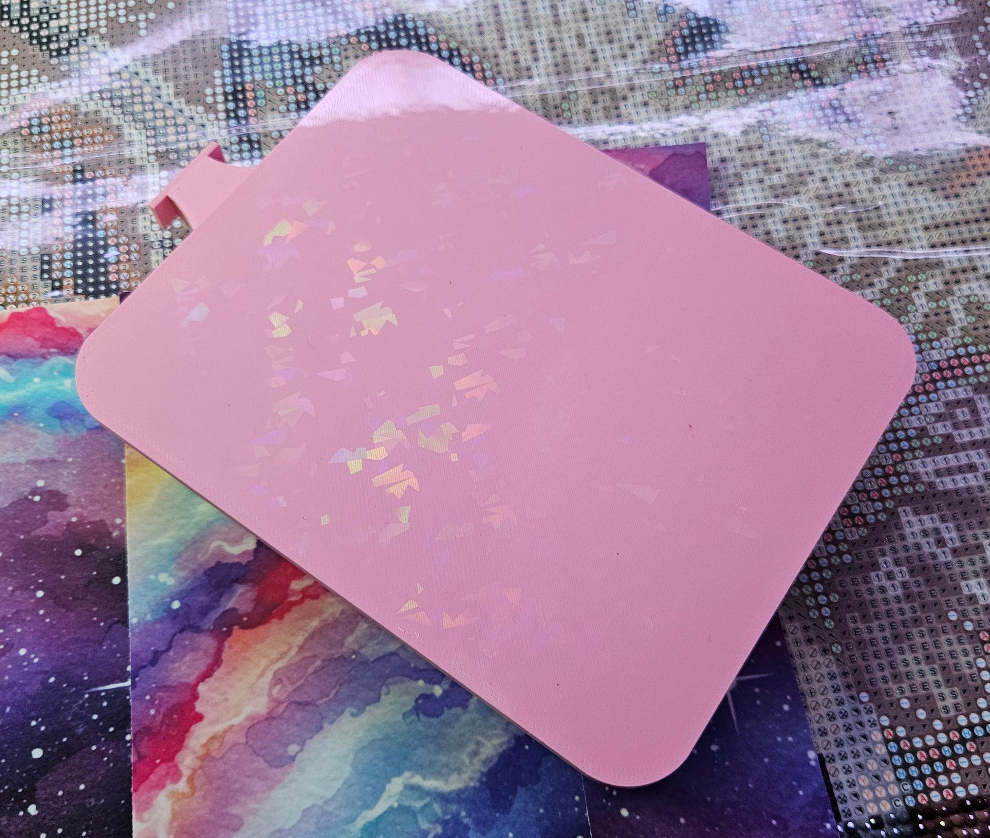 Multi-Color Universe Washi SNAP, XXL Diamond Painting Tray with Snap-On Lid Cosmic Crafts