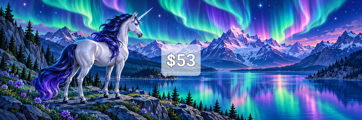 Limited Edition Mega Canvas PREMADE ARTWORK SPECIAL 1 Cosmic Crafts