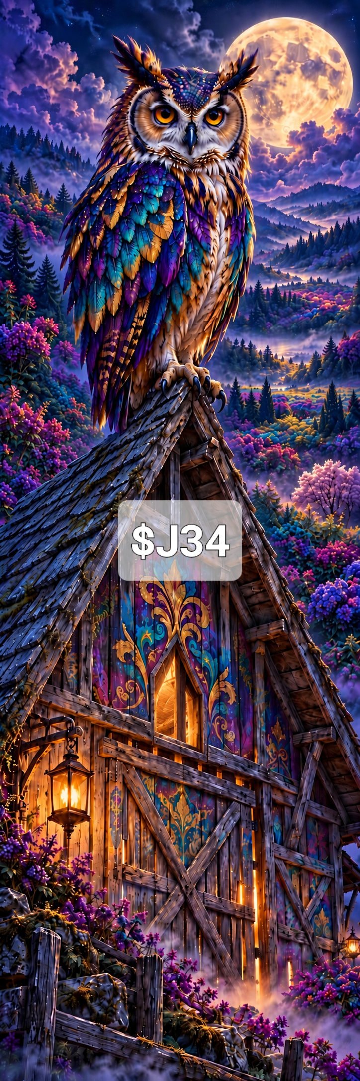 Limited Edition Mega Canvas PREMADE ARTWORK SPECIAL 2 Cosmic Crafts