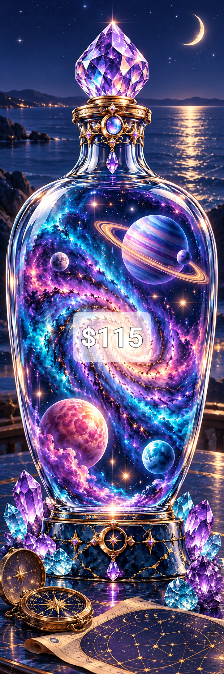 Limited Edition Mega Canvas PREMADE ARTWORK SPECIAL 1 Cosmic Crafts