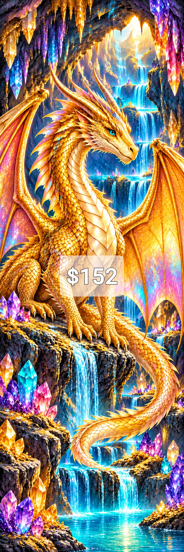 Limited Edition Mega Canvas PREMADE ARTWORK SPECIAL 1 Cosmic Crafts