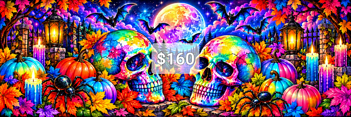 Limited Edition Mega Canvas PREMADE ARTWORK SPECIAL 1 Cosmic Crafts