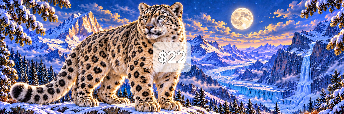 Limited Edition Mega Canvas PREMADE ARTWORK SPECIAL 1 Cosmic Crafts